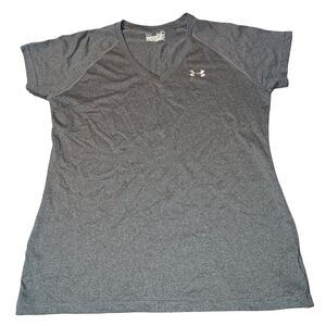 Under Armour Gray V-Neck T-Shirt